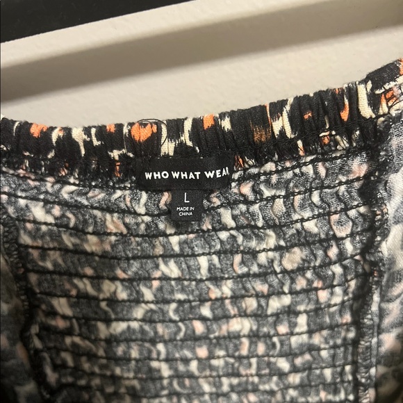 TARGET WHO WHAT WEAR PUFF SLEEVE DRESS - Picture 2 of 3